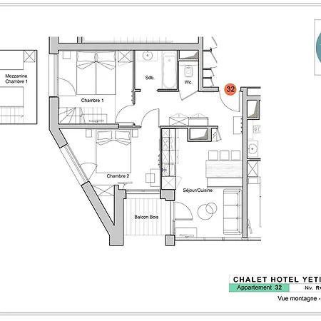 Lejlighedshotel Yeti Tignes